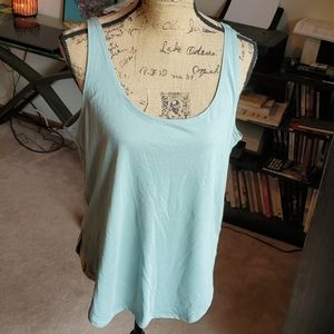 Seafoam green tank top size Large